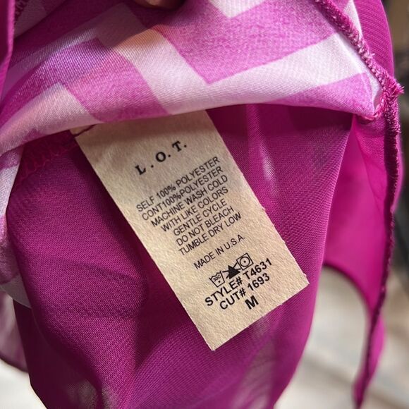 L.O.T apparel sheer tank top nwt - Picture 5 of 5